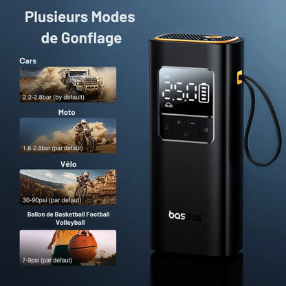 Wireless Car Tire Pump – Portable Air Inflator