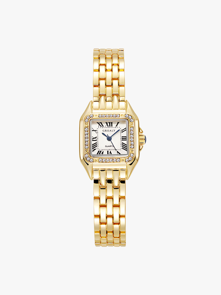 Chic Square Diamond Women's Quartz Watch