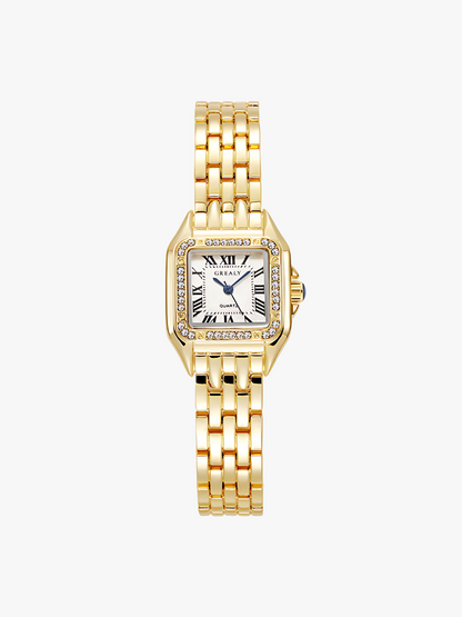 Chic Square Diamond Women's Quartz Watch