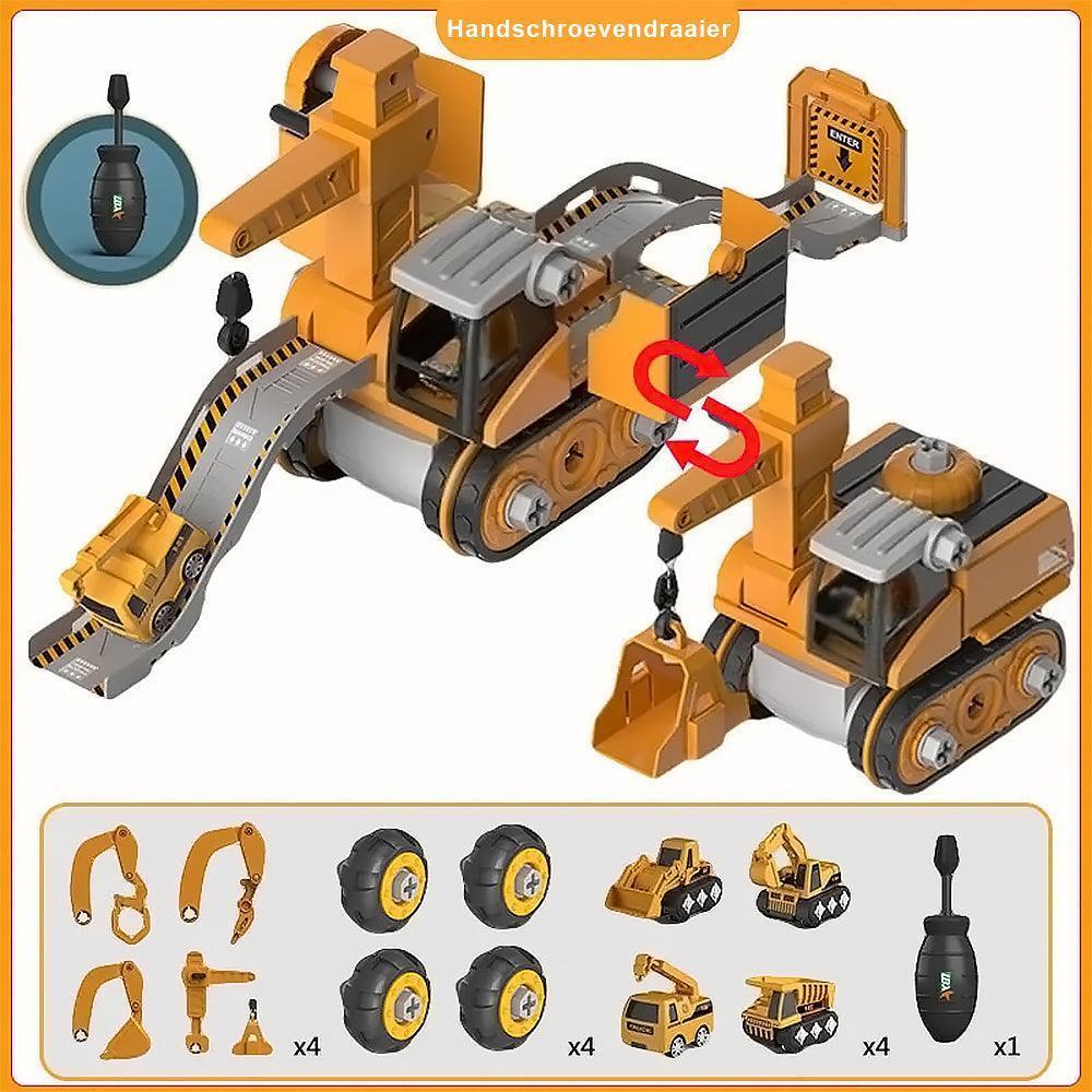 Excavator Adventure | Educational Building Toy for Young Engineers