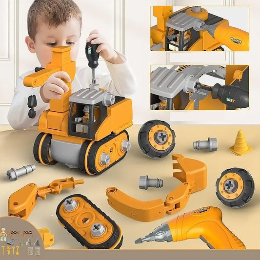 Excavator Adventure | Educational Building Toy for Young Engineers
