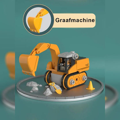 Excavator Adventure | Educational Building Toy for Young Engineers