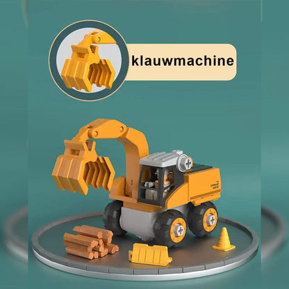 Excavator Adventure | Educational Building Toy for Young Engineers