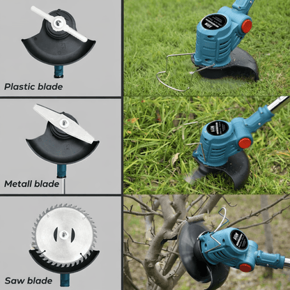 GreenEase – 36V Cordless Folding Grass Cutter for Effortless Yard Care