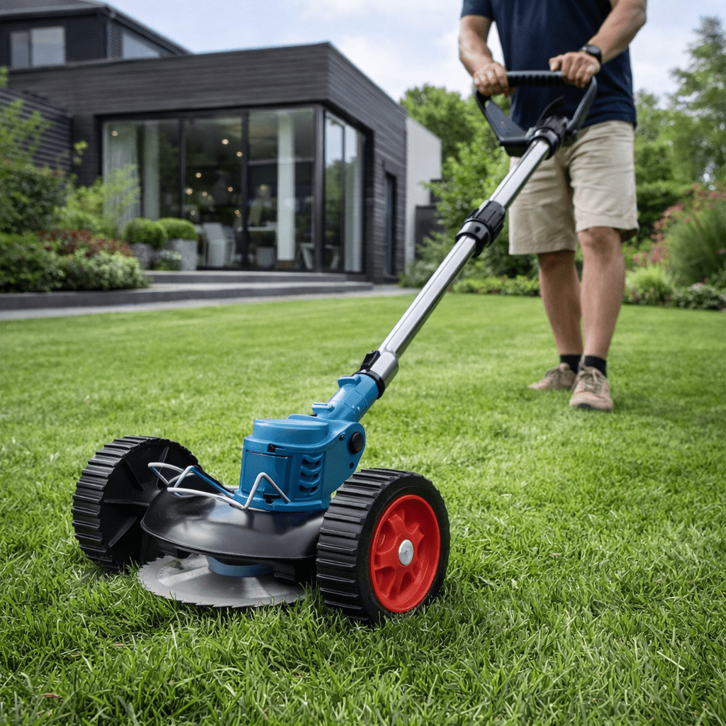 GreenEase – 36V Cordless Folding Grass Cutter for Effortless Yard Care