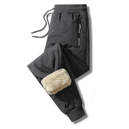 Thick Fleece Cotton Pants for Men and Women – Warm Winter Sweatpants