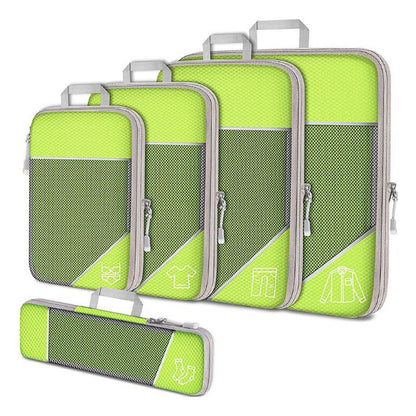 Compression Travel Set – Space-Saving Packing Cubes for Organized Luggage