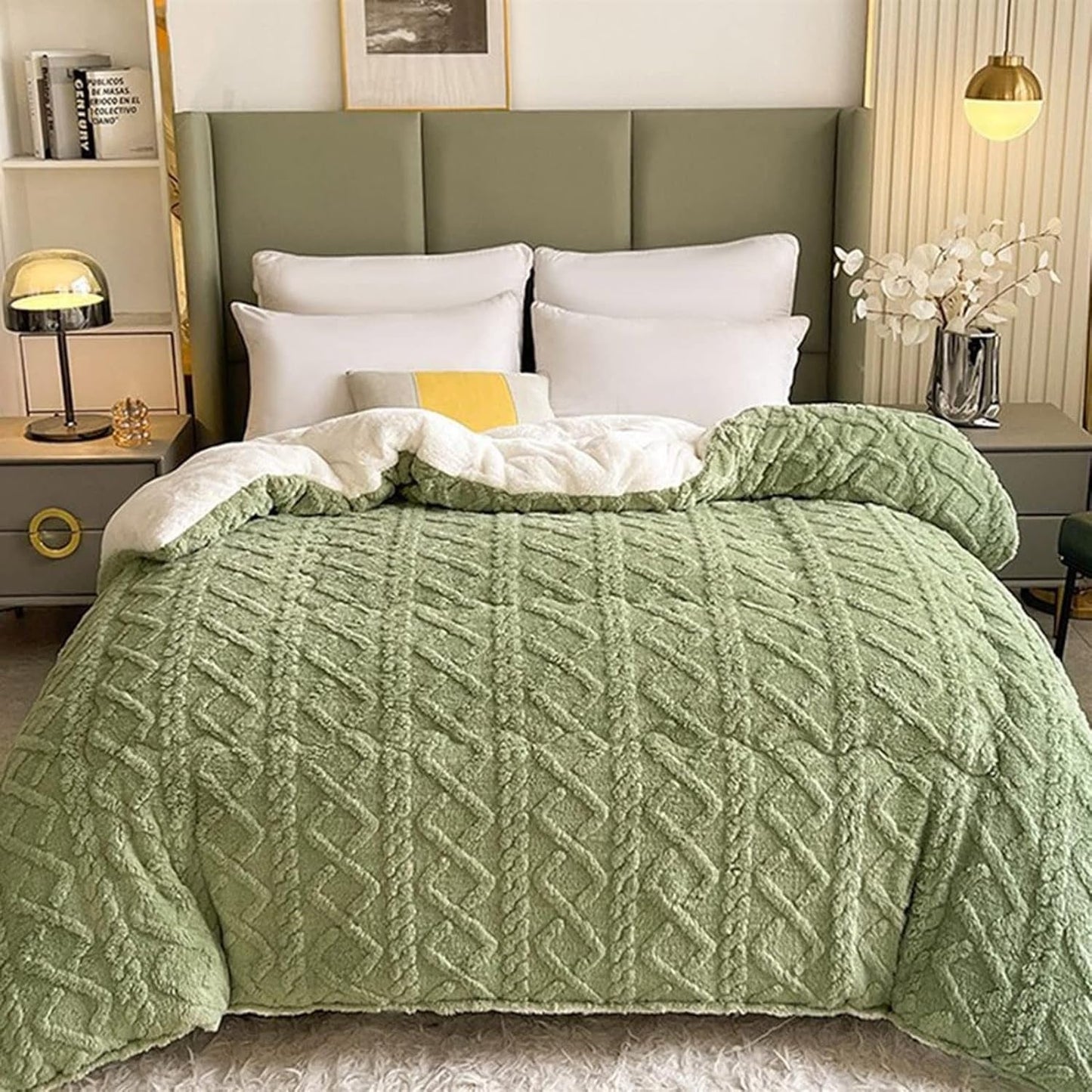Luxurious Warmth Reversible Blanket