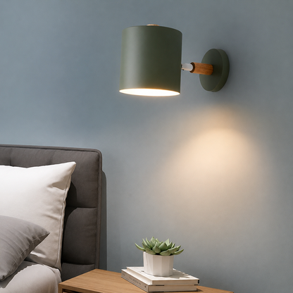 Pastel Wall Lamp with Adjustable Design in Scandinavian Style