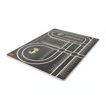 Children's Crawling Carpet - Reading Play Mat for Parking Lot Area
