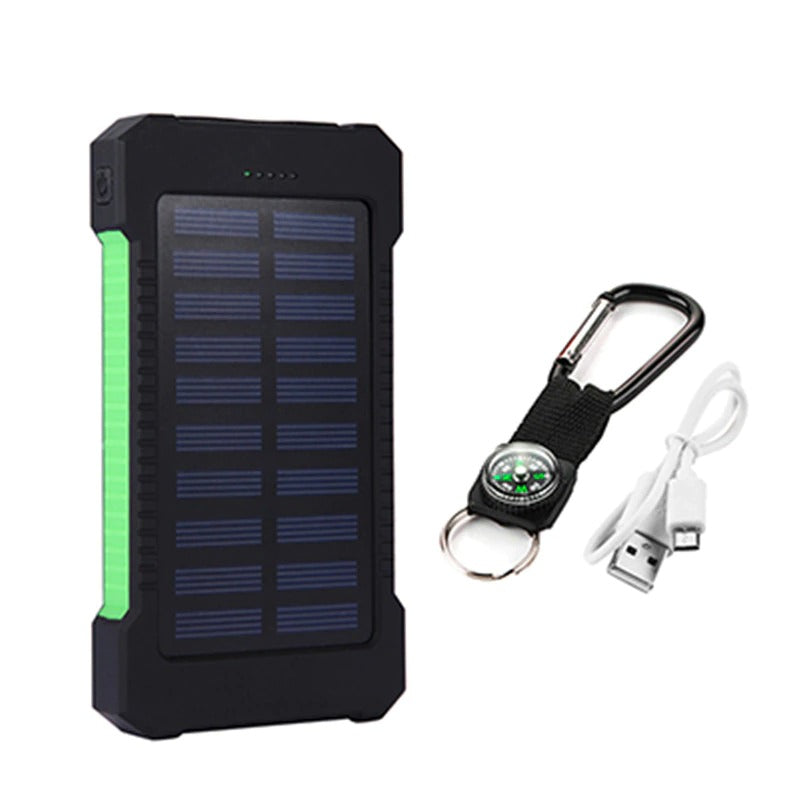 Compact Solar Charger for On-the-Go Power
