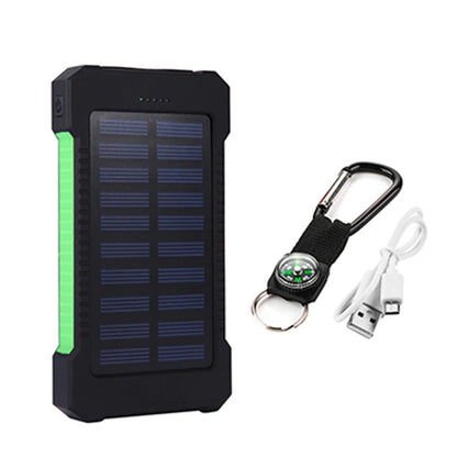 Compact Solar Charger for On-the-Go Power