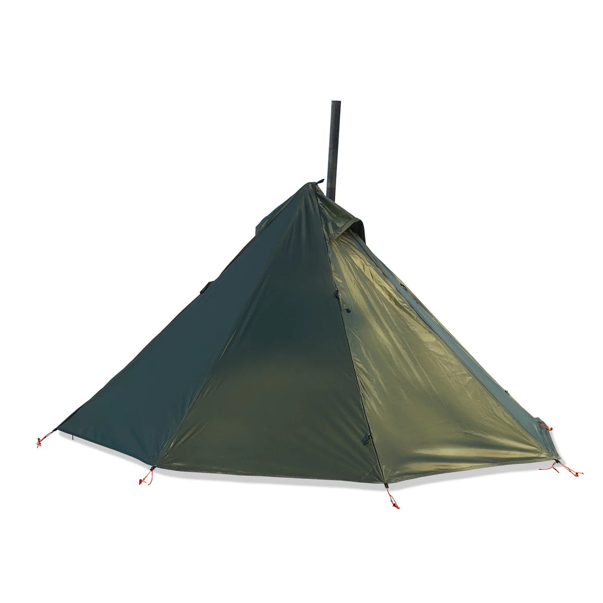 1-Person Tipi Shelter with Chimney Window - Ultralight Hot Tent
