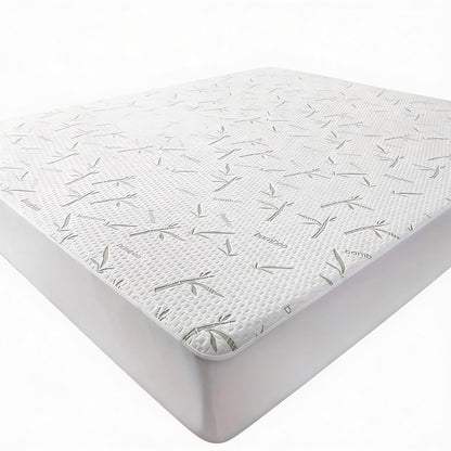 Bamboo Breeze Mattress Protector – Breathable Deep Pocket Design