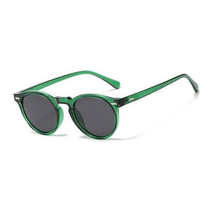 Round Sunglasses with Polarized Lenses for Men and Women - Vintage Style