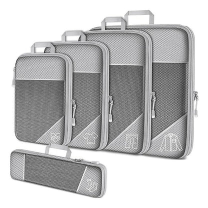 Compression Travel Set – Space-Saving Packing Cubes for Organized Luggage
