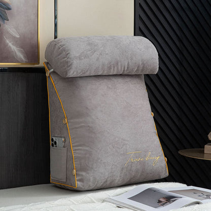 Deluxe Backrest Pillow for Comfortable Reading Support
