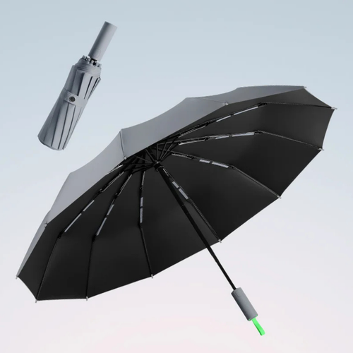 Large Folding Umbrella with 72 Bones – Windproof UV Rain Protection
