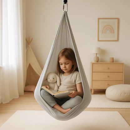 Children's Cotton Sensory Therapy Swing for Relaxation