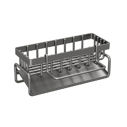 Faucet-Mounted Sponge Holder - Stainless Steel Sink Rack