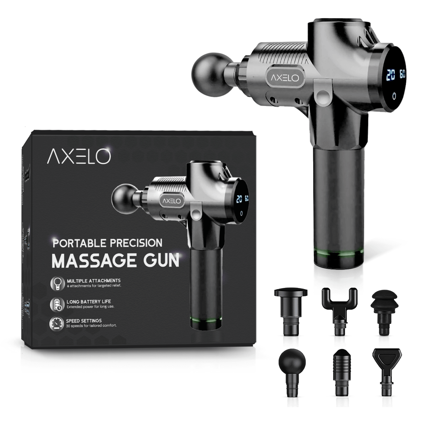 Muscle Relief Pro | Advanced Massage Gun with 30 Speed Settings