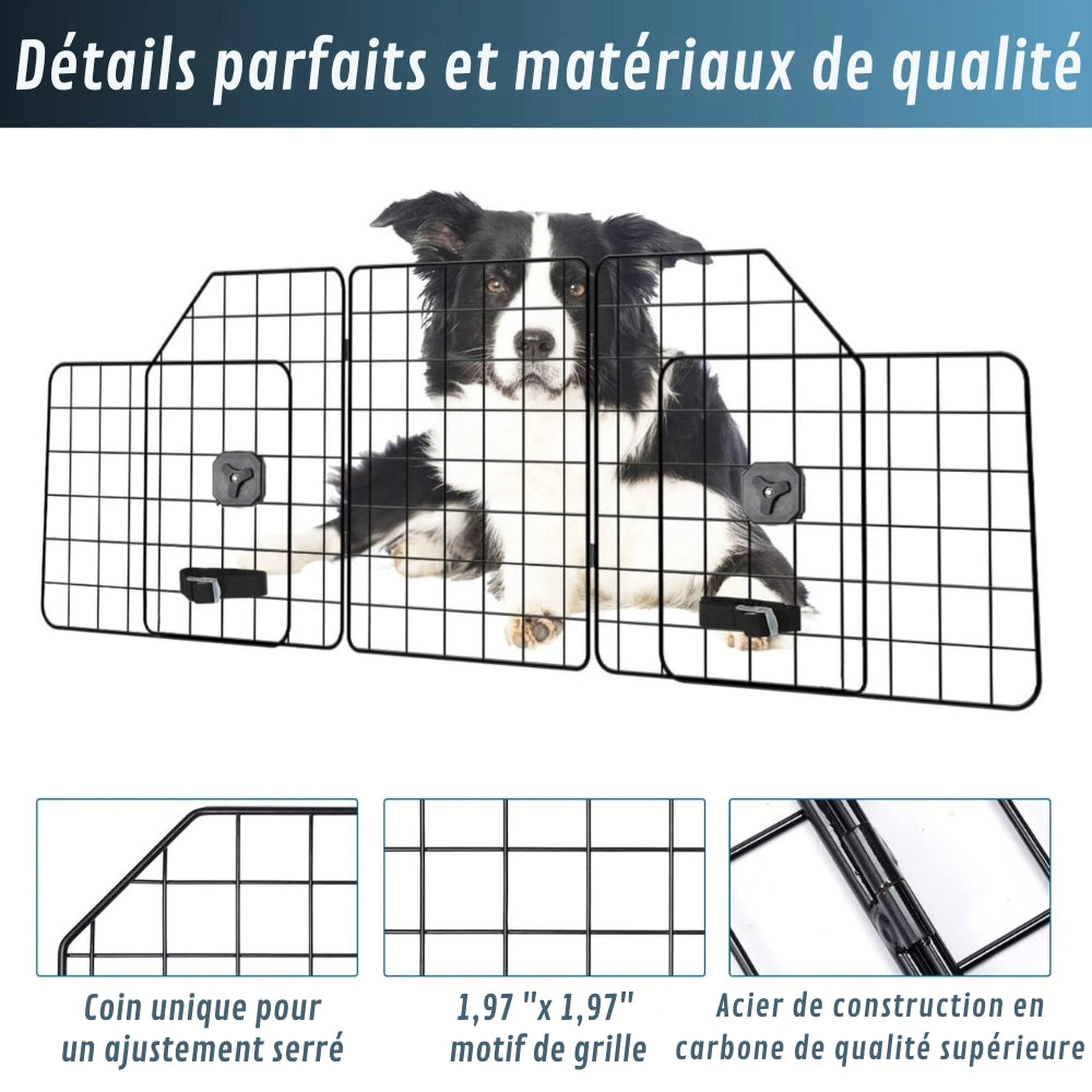 Safety Barrier for Dogs in Vehicles