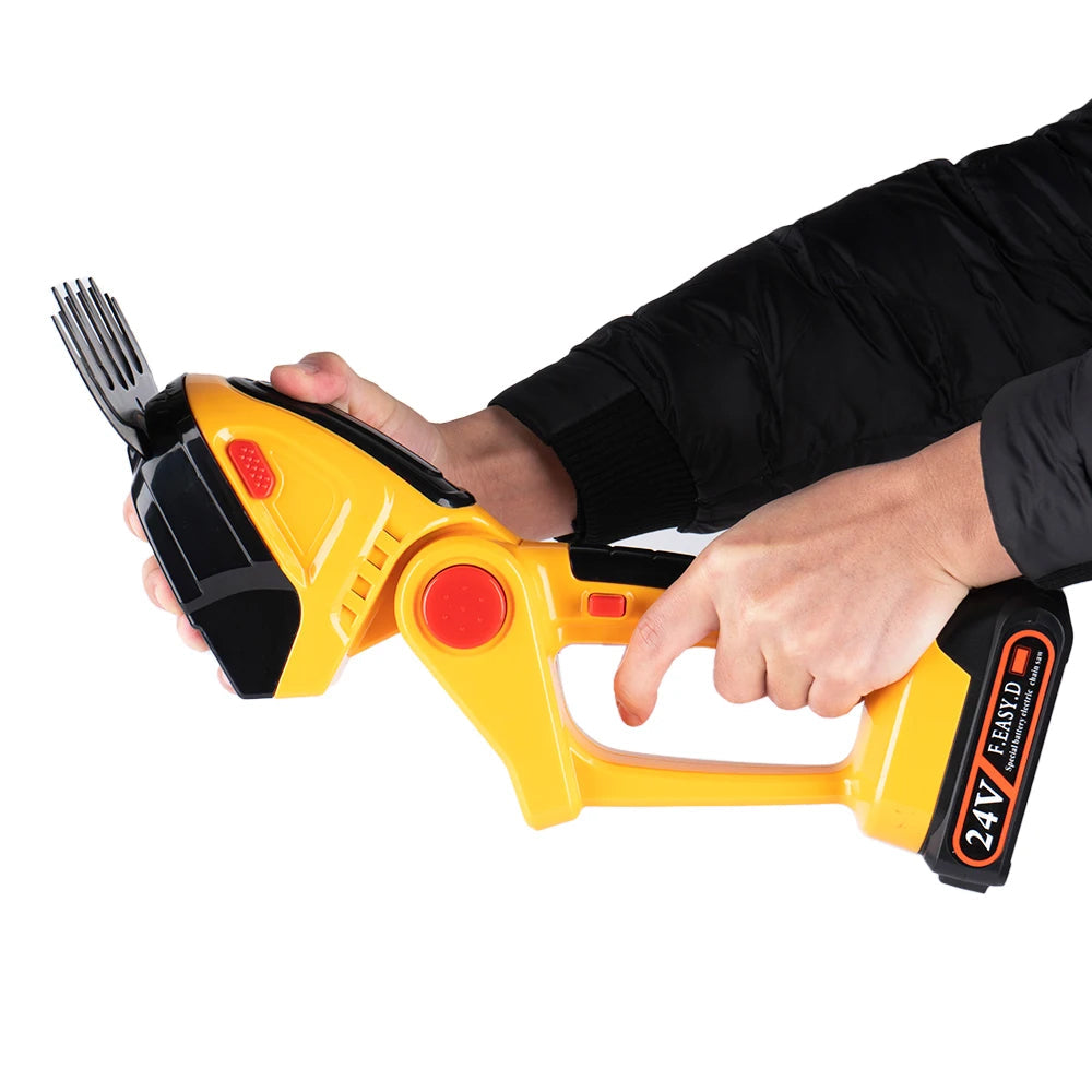 90° Adjustable Head Cordless Electric Hedge Trimmer