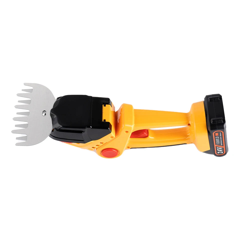 90° Adjustable Head Cordless Electric Hedge Trimmer