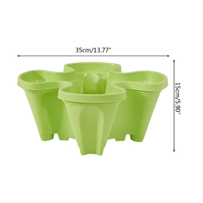 Stackable Tower Planters for Vertical Gardening