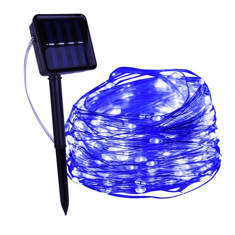 Solar String Lights with Copper Wires – Waterproof Outdoor Fairy Lights