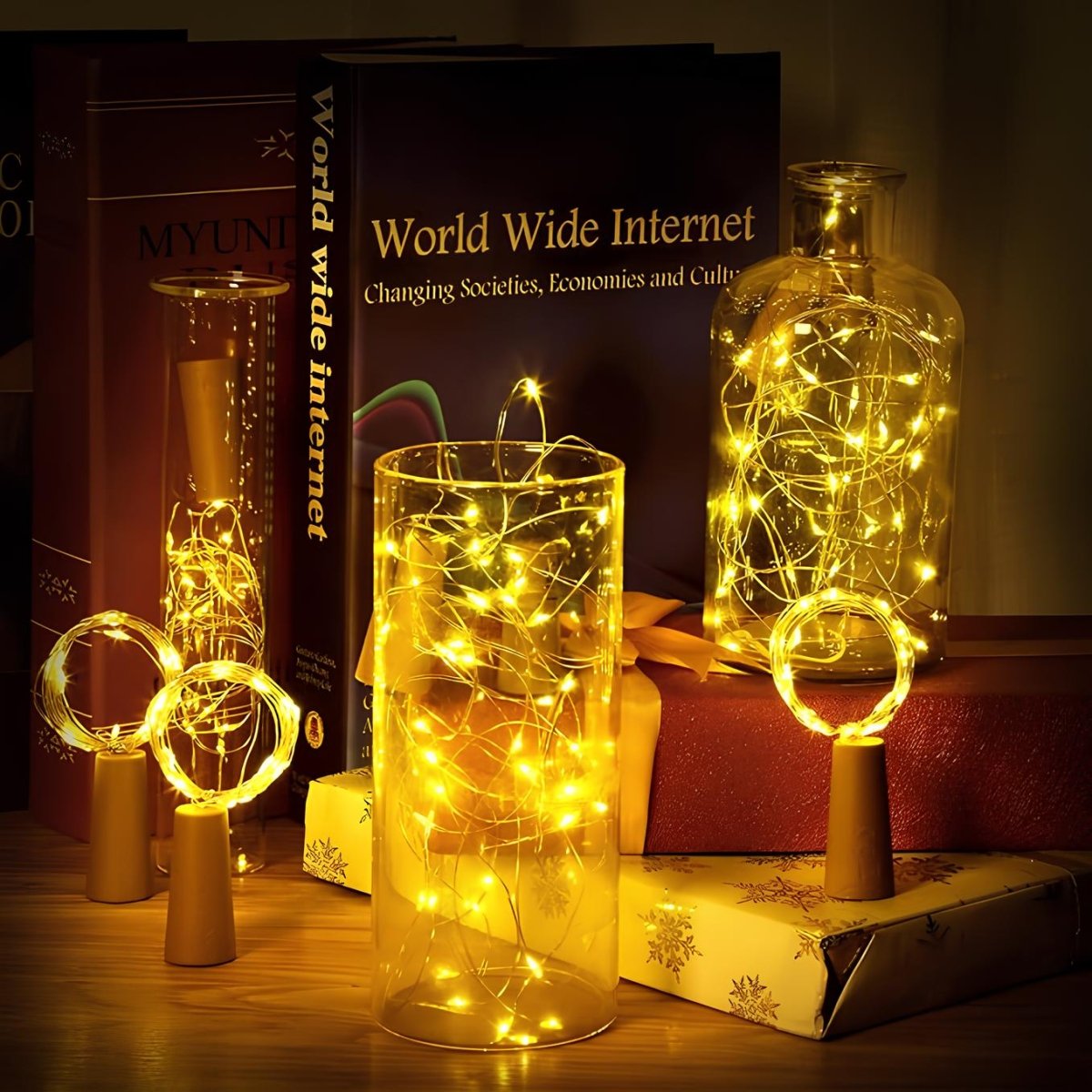 Solar String Lights with Copper Wires – Waterproof Outdoor Fairy Lights