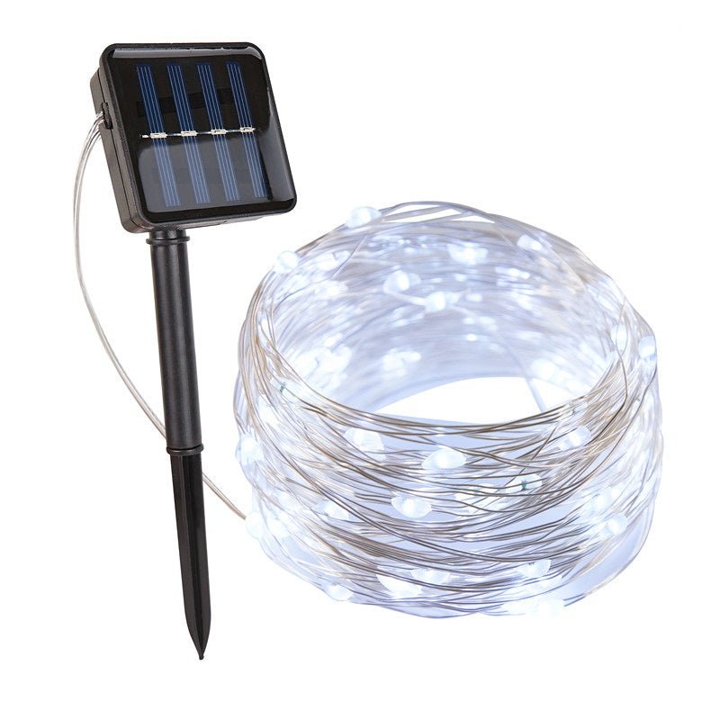 Solar String Lights with Copper Wires – Waterproof Outdoor Fairy Lights