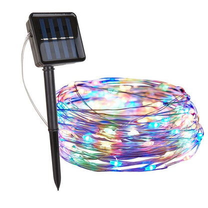Solar String Lights with Copper Wires – Waterproof Outdoor Fairy Lights