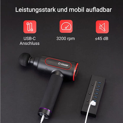 Deep Tissue Recovery Gun | 6 Attachments, 6 Modes