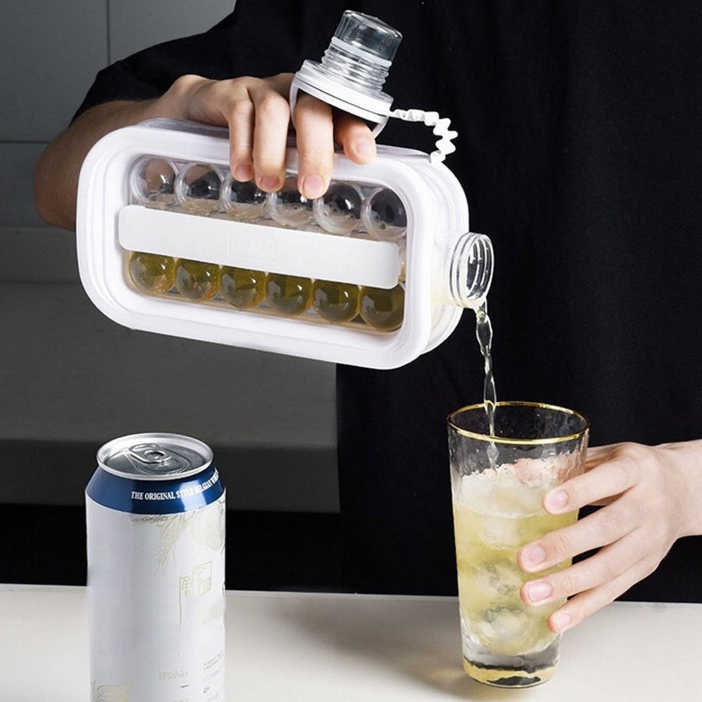 Clear Ice Maker – Produces Crystal-Quality Ice Cubes