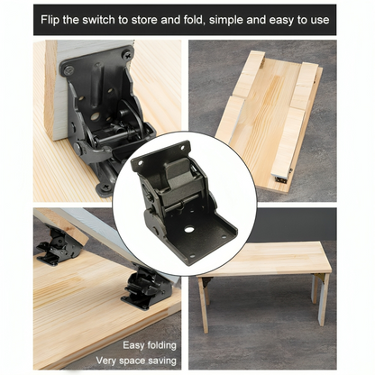Buy 2 Get 2 Free | Self-Locking Folding Hinge - Last Day Discount