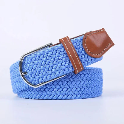 Stretchy Casual Belt Crafted from Elastic Fabric