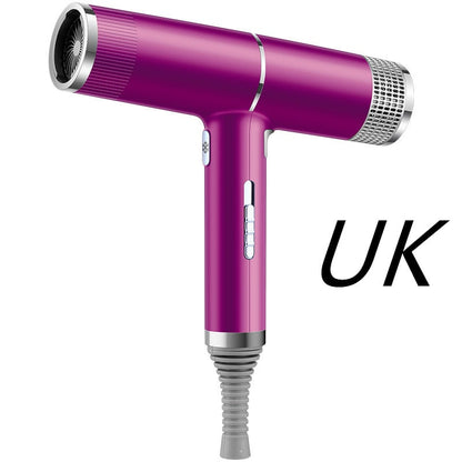 Compact 1200W Ionic Hair Dryer with Diffuser & Comb Attachments