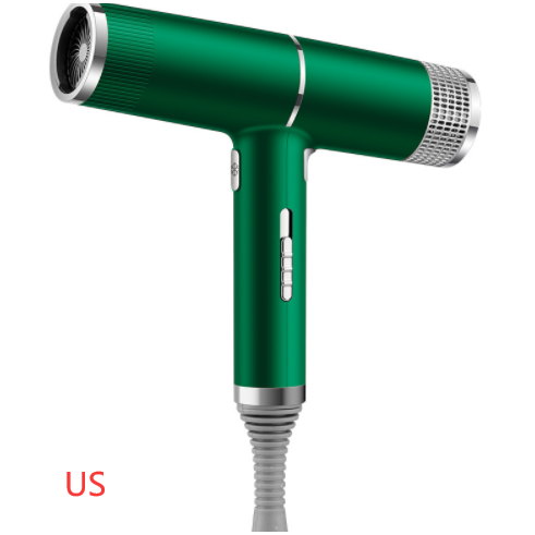 Compact 1200W Ionic Hair Dryer with Diffuser & Comb Attachments