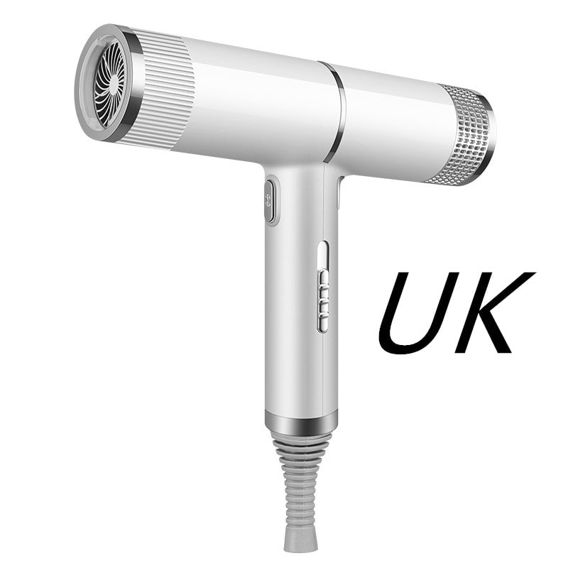 Compact 1200W Ionic Hair Dryer with Diffuser & Comb Attachments
