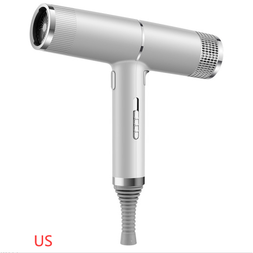 Compact 1200W Ionic Hair Dryer with Diffuser & Comb Attachments