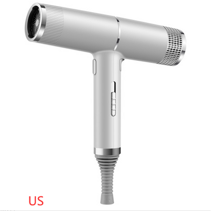 Compact 1200W Ionic Hair Dryer with Diffuser & Comb Attachments