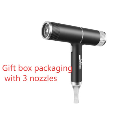 Compact 1200W Ionic Hair Dryer with Diffuser & Comb Attachments