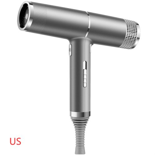 Compact 1200W Ionic Hair Dryer with Diffuser & Comb Attachments