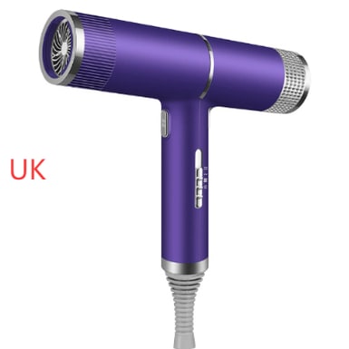 Compact 1200W Ionic Hair Dryer with Diffuser & Comb Attachments