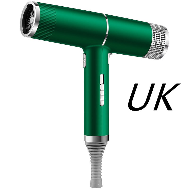 Compact 1200W Ionic Hair Dryer with Diffuser & Comb Attachments