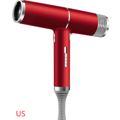 Compact 1200W Ionic Hair Dryer with Diffuser & Comb Attachments