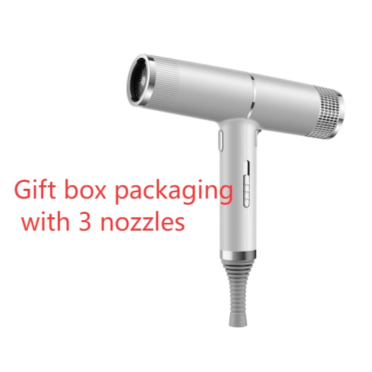 Compact 1200W Ionic Hair Dryer with Diffuser & Comb Attachments