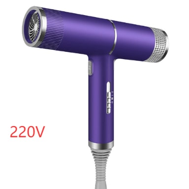Compact 1200W Ionic Hair Dryer with Diffuser & Comb Attachments