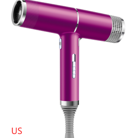 Compact 1200W Ionic Hair Dryer with Diffuser & Comb Attachments
